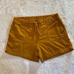 Old Navy brown Safari shorts. Elastic, pull on, drawstring waist. …